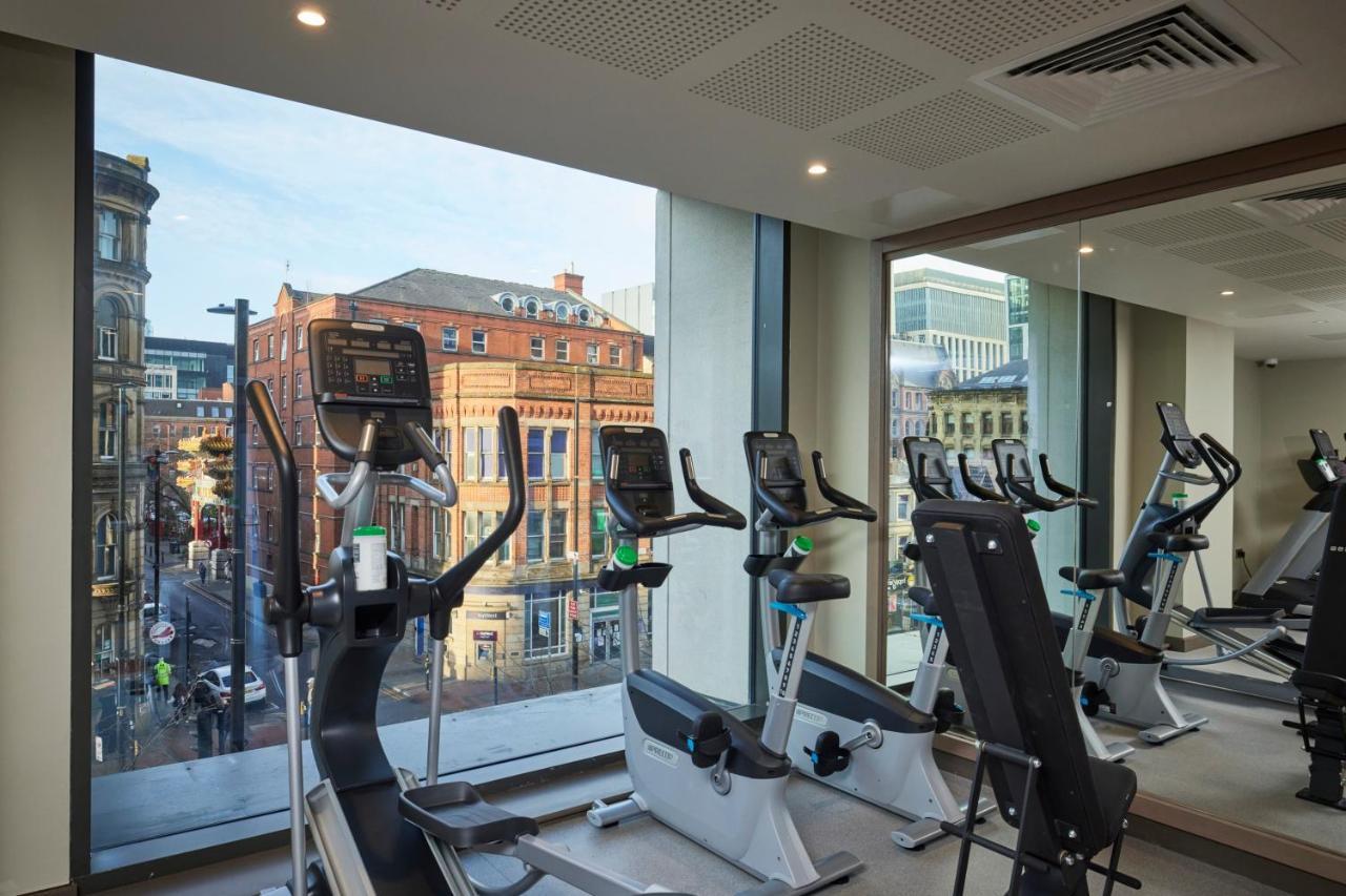 Clayton Hotel Manchester City Centre Kültér fotó The view from the gym